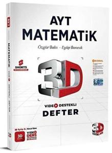 3D Yayınları AYT Matematik Video Destekli Defter