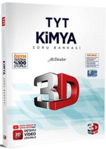 3D Yayınları  TYT Kimya Tamamı Video Çözümlü Soru Bankası