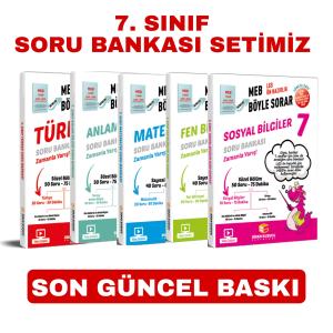 Sinan Kuzucu 7. Sınıf 2026 - 5 Kitap LGS MEB BÖYLE SORAR SORU BANKASI SETİ ( 2026 LGS )
