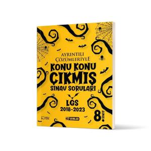 8.Sınıf Konu Konu Çıkmış Sınav Soruları - 535 Soru