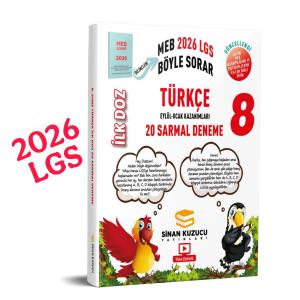 Sinan Kuzucu 8. Sınıf | İlk Doz Sarmal Branş Denemeleri TÜRKÇE ( 2026 LGS )