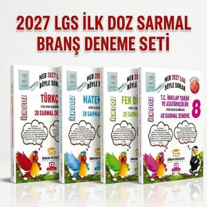 8. SINIF LGS - MEB BÖYLE SORAR SARMAL BRANŞ DENEME SETİ İlk Doz (2027-LGS)