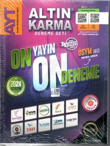 2024 AYT 10 Farklı Yayın 10 Farklı Deneme + Son 1 Yıl Çıkmış Sorular Hediye