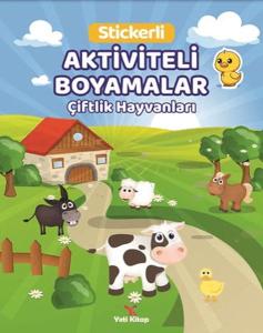Çiflik Hayvanları Aktiviteli Boyamalar