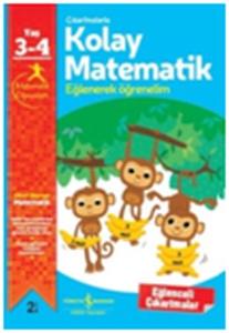 Çıkartmalarla Kolay Matematik Eğlenerek Öğrenelim 3-4 Yaş