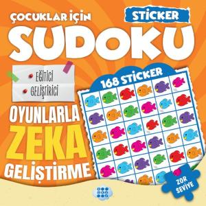 Çocuklar için Sudoku - Sticker Hediyeli Zor Seviye 3