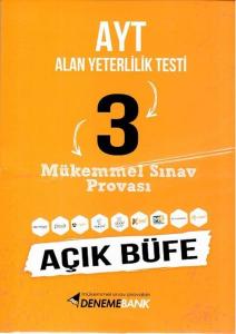 DenemeBank AYT Açık Büfe 3 Mükemmel Sınav Provası