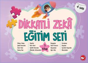 Dikkatli Zekâ Eğitim Seti 3. Kitap (4 Yaş)