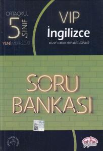 Editör 5. Sınıf VIP İngilizce Soru Bankası (Yeni)