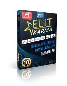 ELİT KARMA AYT EDEB.SOSYAL1-10 LU DEN.MEB YENİ MÜF