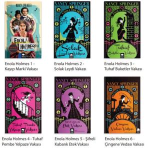 Enola Holmes 6 Kitap Set