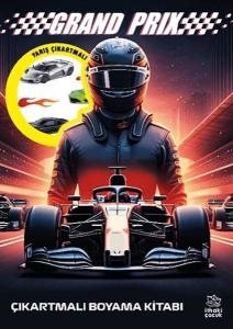 Grand Prix Çıkartmalı Boyama Kitabı
