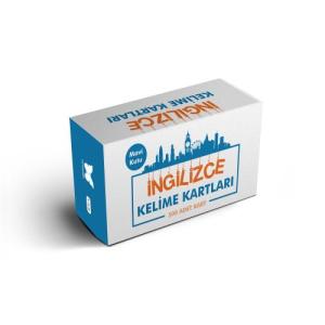 İngilizce Kelime Öğreten Kartlar 1. Kutu (Mavi Kutu)