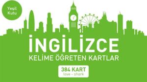 İngilizce Kelime Öğreten Kartlar Yeşil Kutu