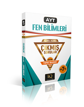 IQ YAYINLARI AYT FEN BİL.ÇIKMIŞ SORULAR 2018-2024