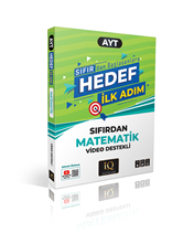 IQ YAYINLARI AYT MATEMATİK HEDEF İLK ADIM S.B.