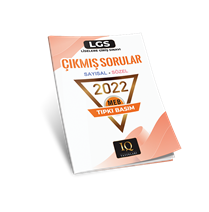 IQ YAYINLARI TIPKI BASIM LGS ÇIKMIŞ SORULAR-2022