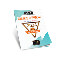 IQ YAYINLARI TIPKI BASIM LGS ÇIKMIŞ SORULAR-2024