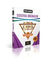 IQ YAYINLARI TYT-MSÜ SOSYAL B. ÇIKMIŞ SO.2020-2024