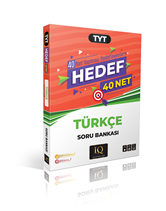 IQ YAYINLARI TYT TÜRKÇE HEDEF 40 SORU BANKASI