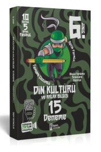 İsem Yayıncılık 2023 6. Sınıf Din Kültürü ve Ahlak Bilgisi 15 Deneme