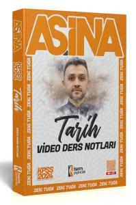 İsem Yayıncılık 2024 İsem Kpss Aşina Tarih Video Ders Notları
