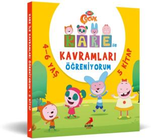 Kare ile Kavramları Öğreniyorum (5 kitap Takım)