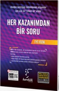 Karekök Yayınları TYT Fizik Her Kazanımdan Soru Bankası