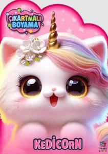 Kedicorn Zamanı - Çıkartmalı Boyama Kitabı