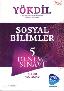 MeToo Publishing YÖKDİL Sosyal Bilimler 5 Deneme Sınavı (Yeni)