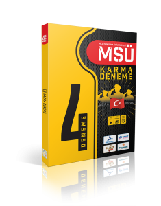 MSÜ (Milli Savunma Üniv.) KARMA 4 FASİKÜL DENEME