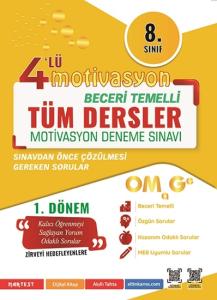 Nartest Yayınları 8. Sınıf 1. Dönem Tüm Dersler 4 Lü Motivasyon Kamp Denemesi