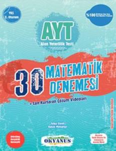 Okyanus AYT 30 Matematik Denemesi (Yeni)