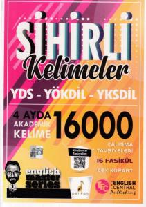 Pelikan Sihirli Kelimeler YDS - YÖKDİL - YKSDİL - 4 Ayda 16000 Akademik Kelime Çek Kopart 16 Fasikül