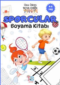 Sporcular Boyama Kitabı