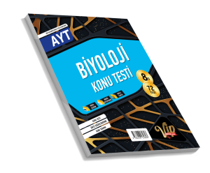 VİP AYT BİYOLOJİ KUTU TESTİ- (8 Öğrencilik) - YENİ