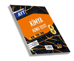 VİP AYT KİMYA KUTU TESTİ- (8 Öğrencilik) - YENİ