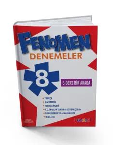 FENOMEN 8 TÜM DERSLER BRANŞ DENEMELERİ (6 KİTAP) (İADESİZDİR)