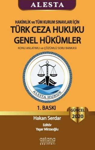 2020 Hakimlik ve Tüm Kurum Sınavları İçin Türk Ceza Hukuku Genel Hükümler