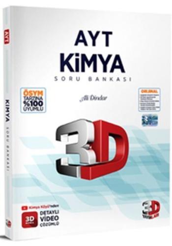 3D 2023 AYT Kimya Tamamı Video Çözümlü Soru Bankası Ali Dindar