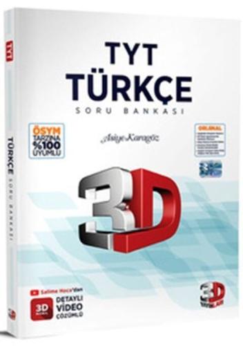 3D 2023 TYT Türkçe Tamamı Video Çözümlü Soru Bankası Asiye Karagöz