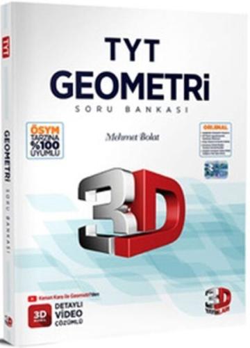 3D TYT Geometri Tamamı Video Çözümlü Soru Bankası (Yeni) Mehmet Bolat