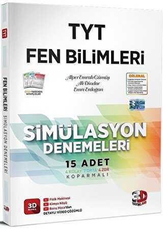 3D Yayınları TYT Fen Bilimleri Simülasyon Denemeleri