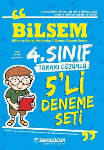 4. Sınıf Bilsem 5Li Deneme Seti %20 indirimli Kolektif