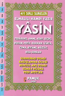 41 Sırlı Sureler Fihristli Yasin (Kod:Yas-206)