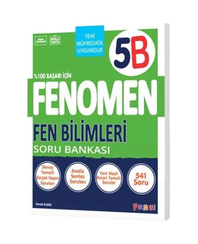 5 FENOMEN FEN BİLİMLERİ (B) SORU BANKASI