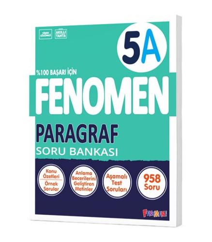 5 FENOMEN PARAGRAF (A) SORU BANKASI