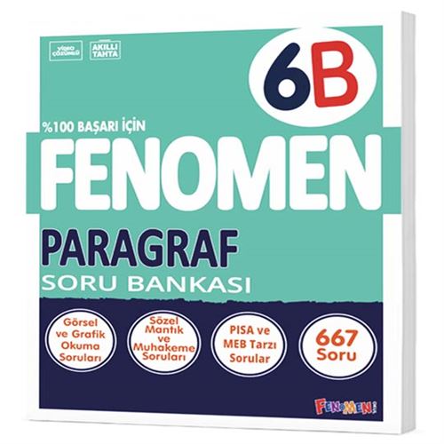 6 FENOMEN PARAGRAF(B) SORU BANKASI