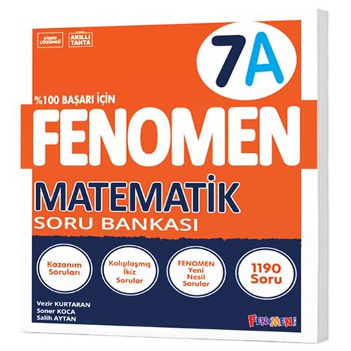 7 FENOMEN MATEMATİK (A) SORU BANKASI