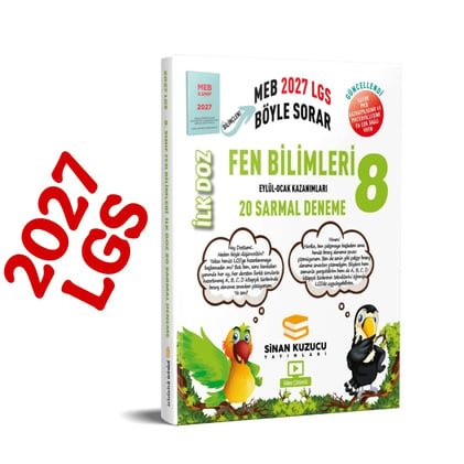 8. Sınıf | İlk Doz Sarmal Branş Denemeleri FEN BİLİMLERİ ( 2027 LGS )